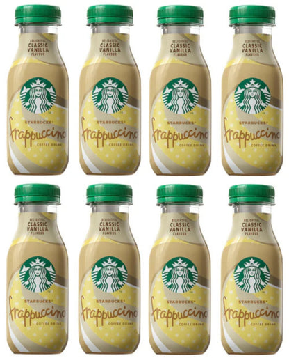 Starbucks Frapp Vanilla PET Bottle 8 x 250ml
