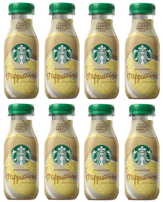 Starbucks Frapp Vanilla PET Bottle 8 x 250ml
