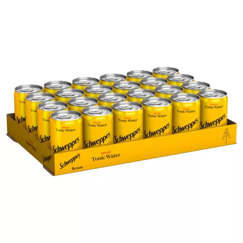 Schweppes Indian Tonic Travel Cans 24 x 150ml