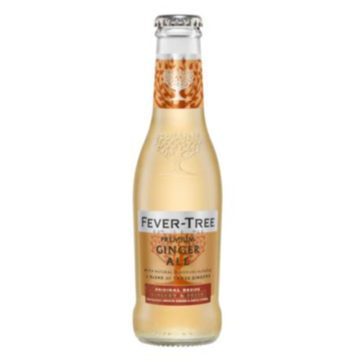 Fever Tree Ginger Ale 24 x 200ml nrb