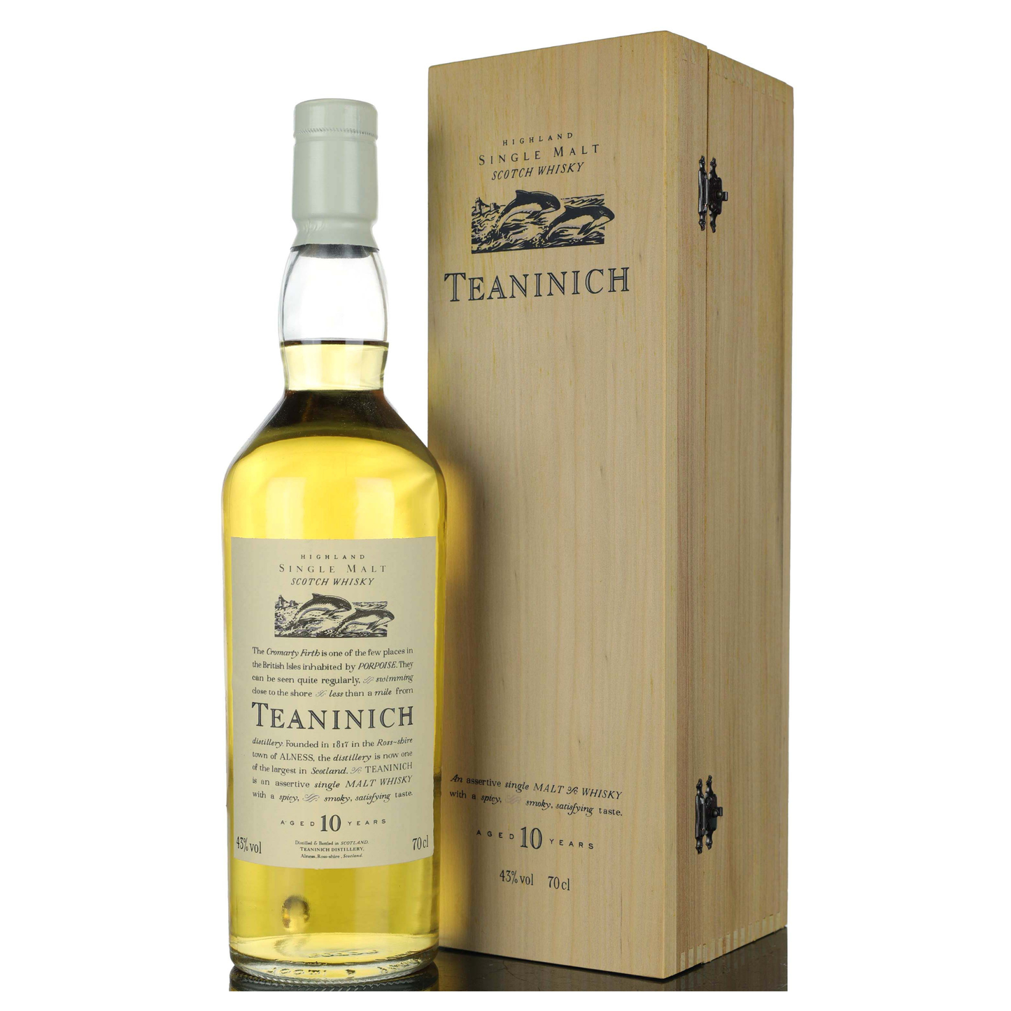 Teaninich 10 Year Whisky 70cl