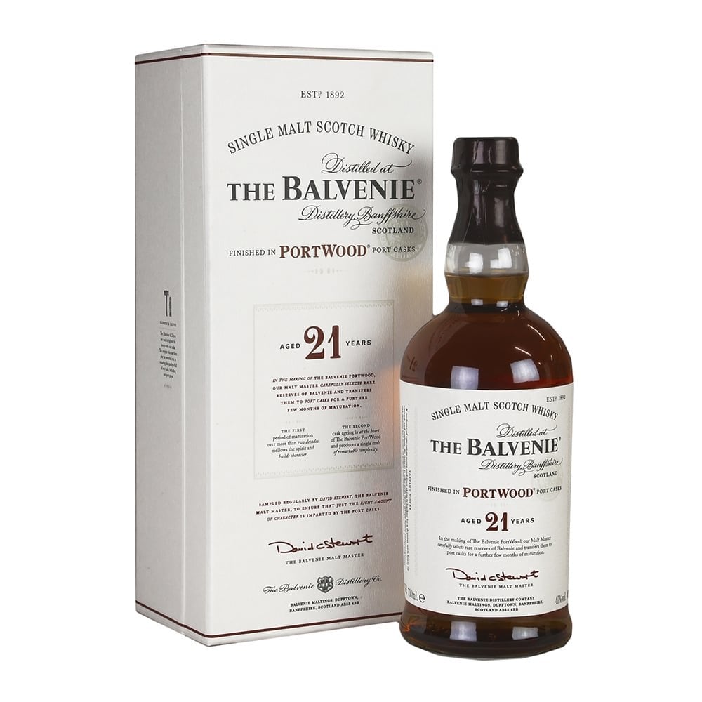 The Balvenie 21 Year Portwood Whisky 70cl