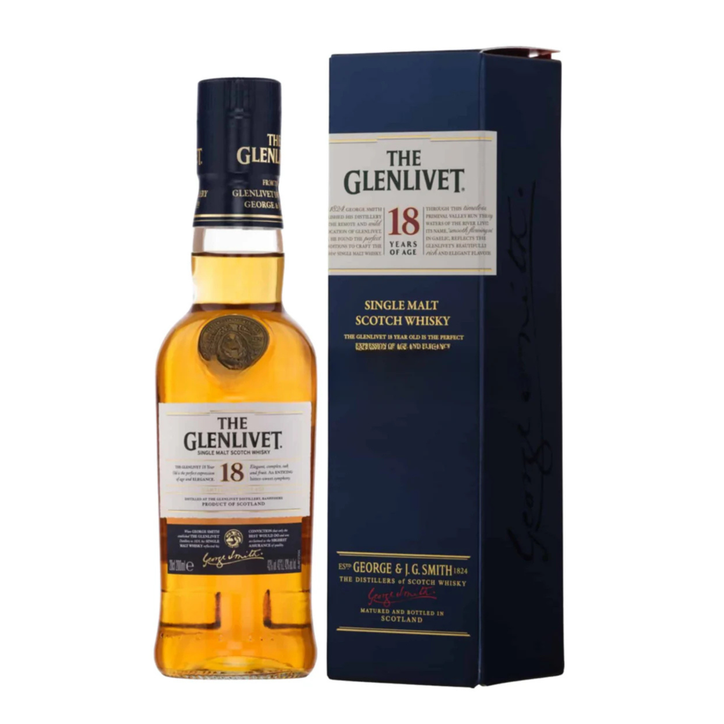 The Glenlivet 18 Year Whisky 5cl Miniature