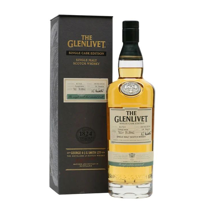The Glenlivet Conglass 14 Year Single Cask Edition Whisky 70cl