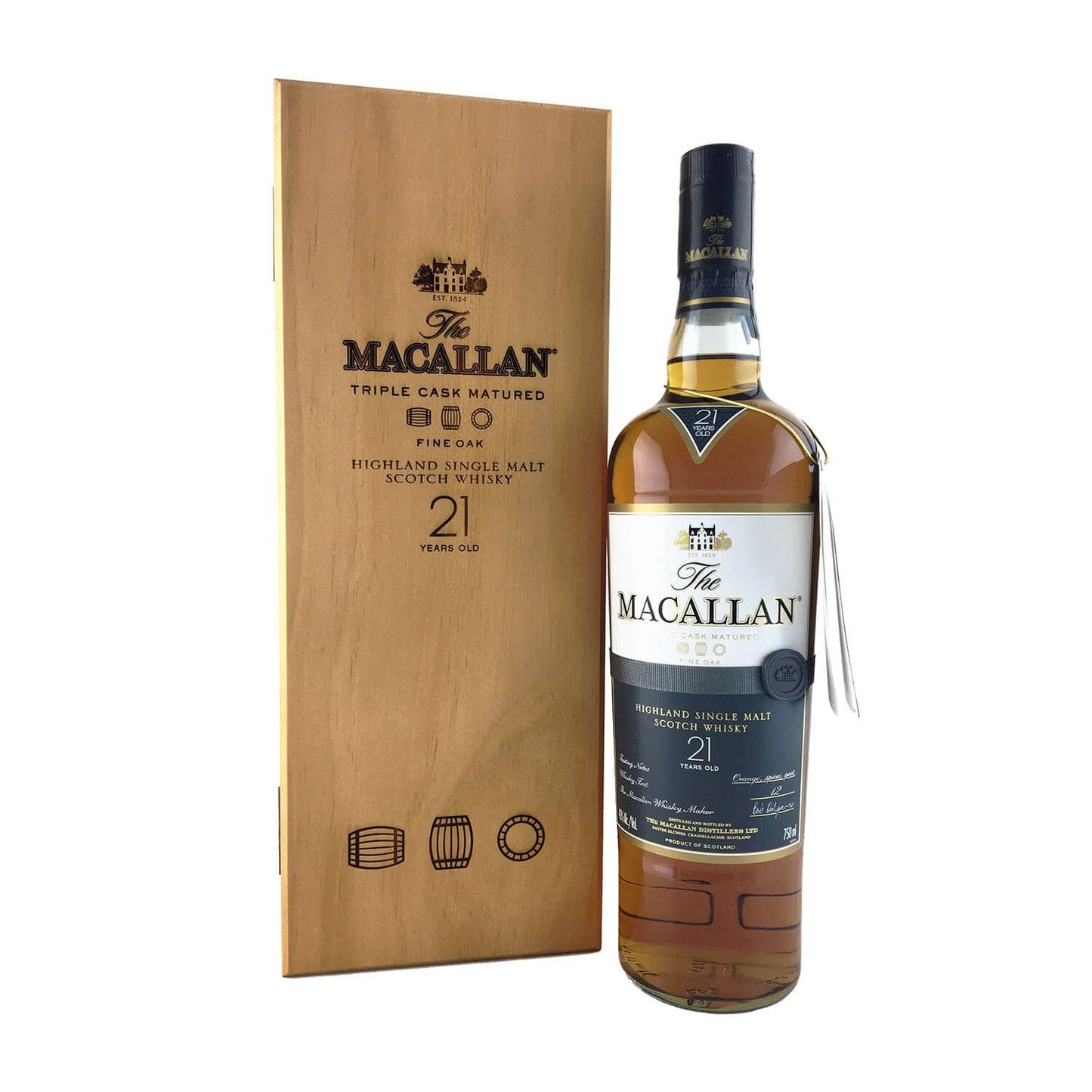 The Macallan 21 Year Fine Oak Whisky 70cl