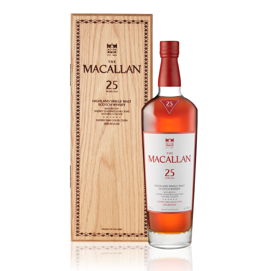 The Macallan 25 Year Sherry Oak Whisky 70cl