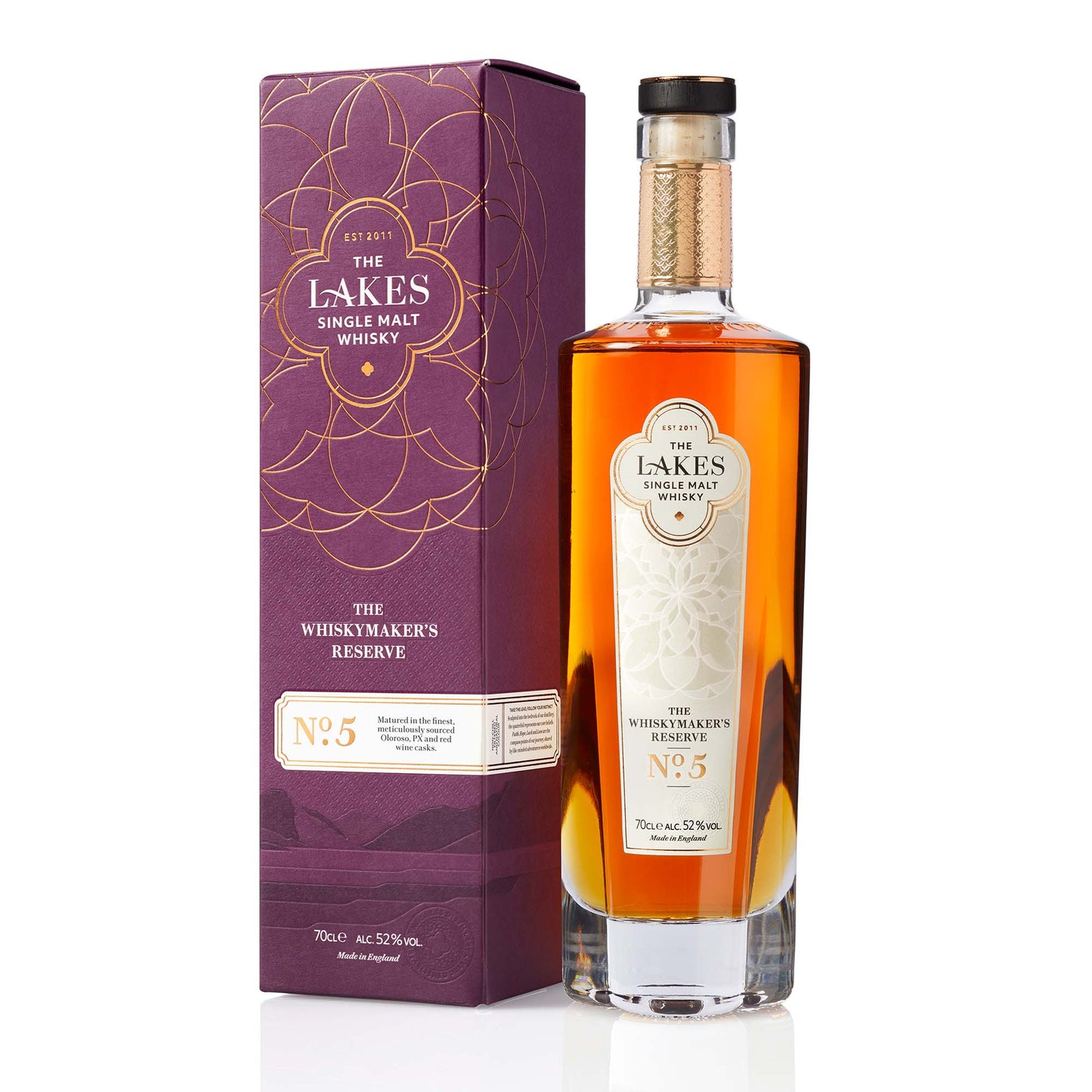 The Lakes Whiskmaker's Reserve No. 5 Whisky 70cl