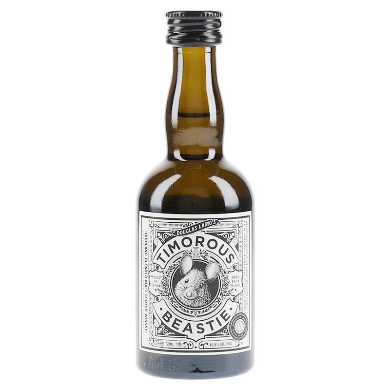 Timorous Beastie Blended Malt Whisky 5cl Miniature