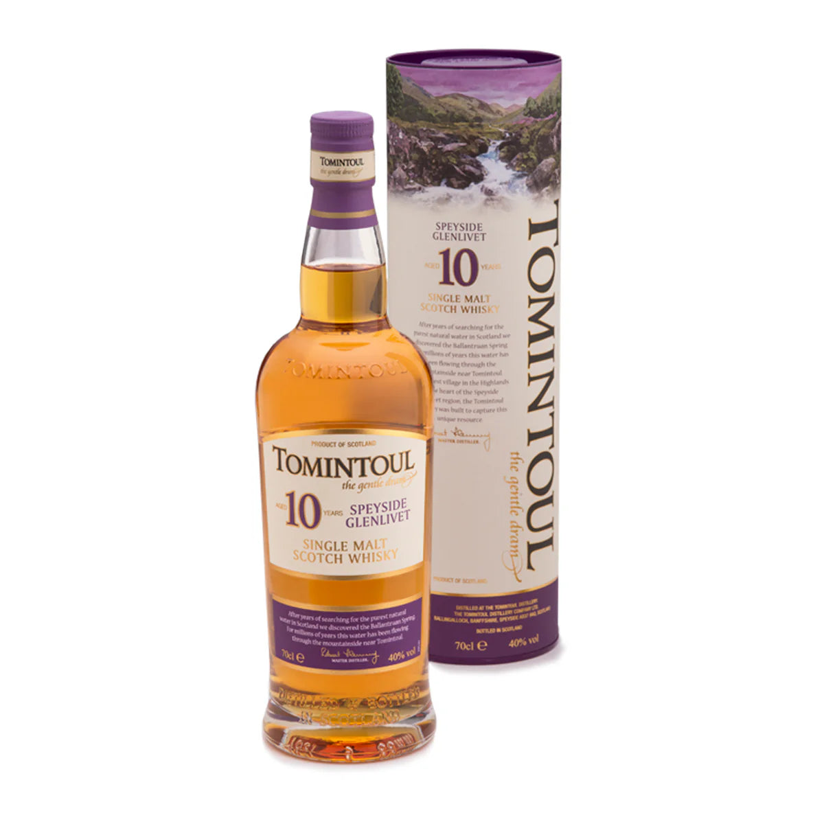 Tomintoul 10 Year Whisky 70cl