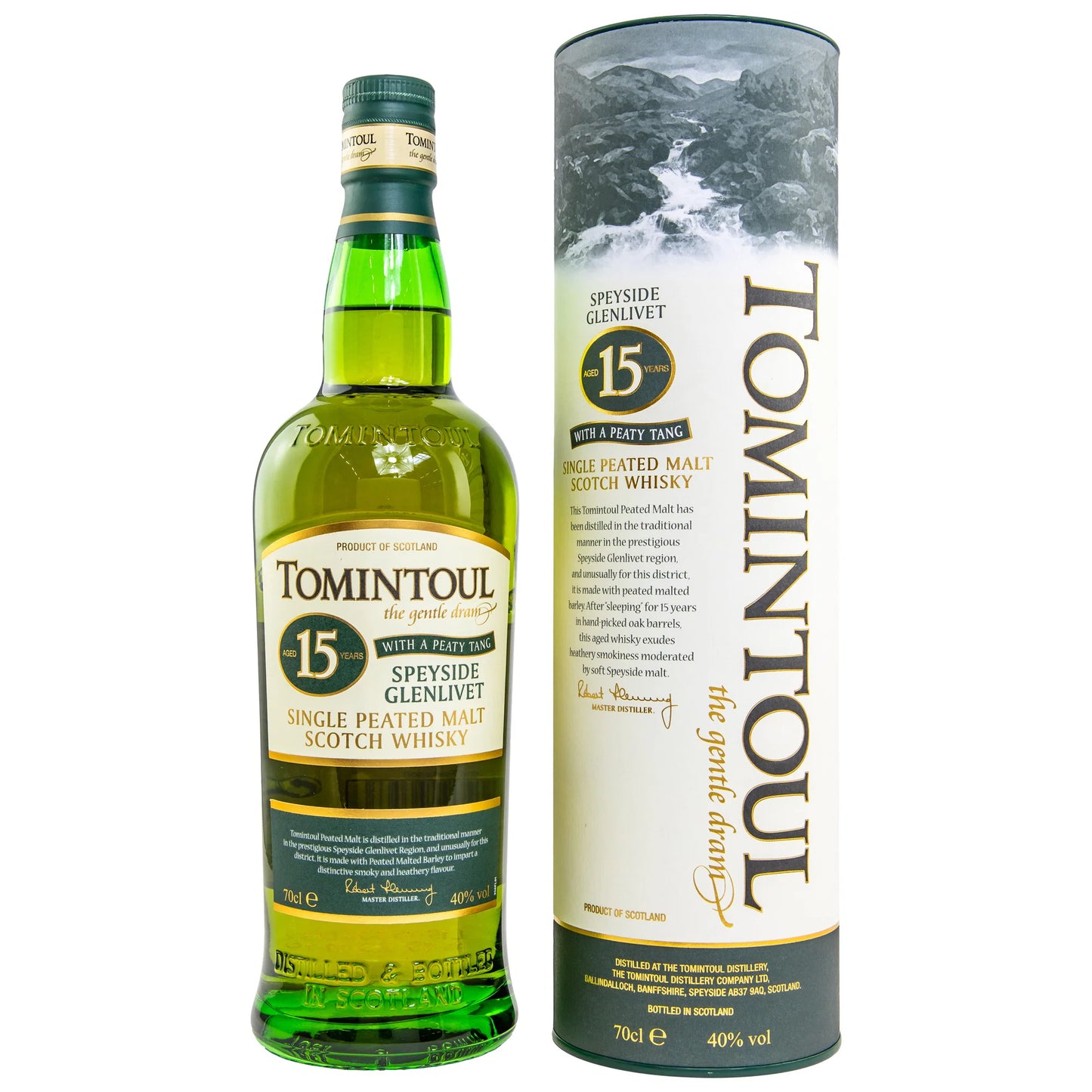 Tomintoul Peated Whisky 70cl