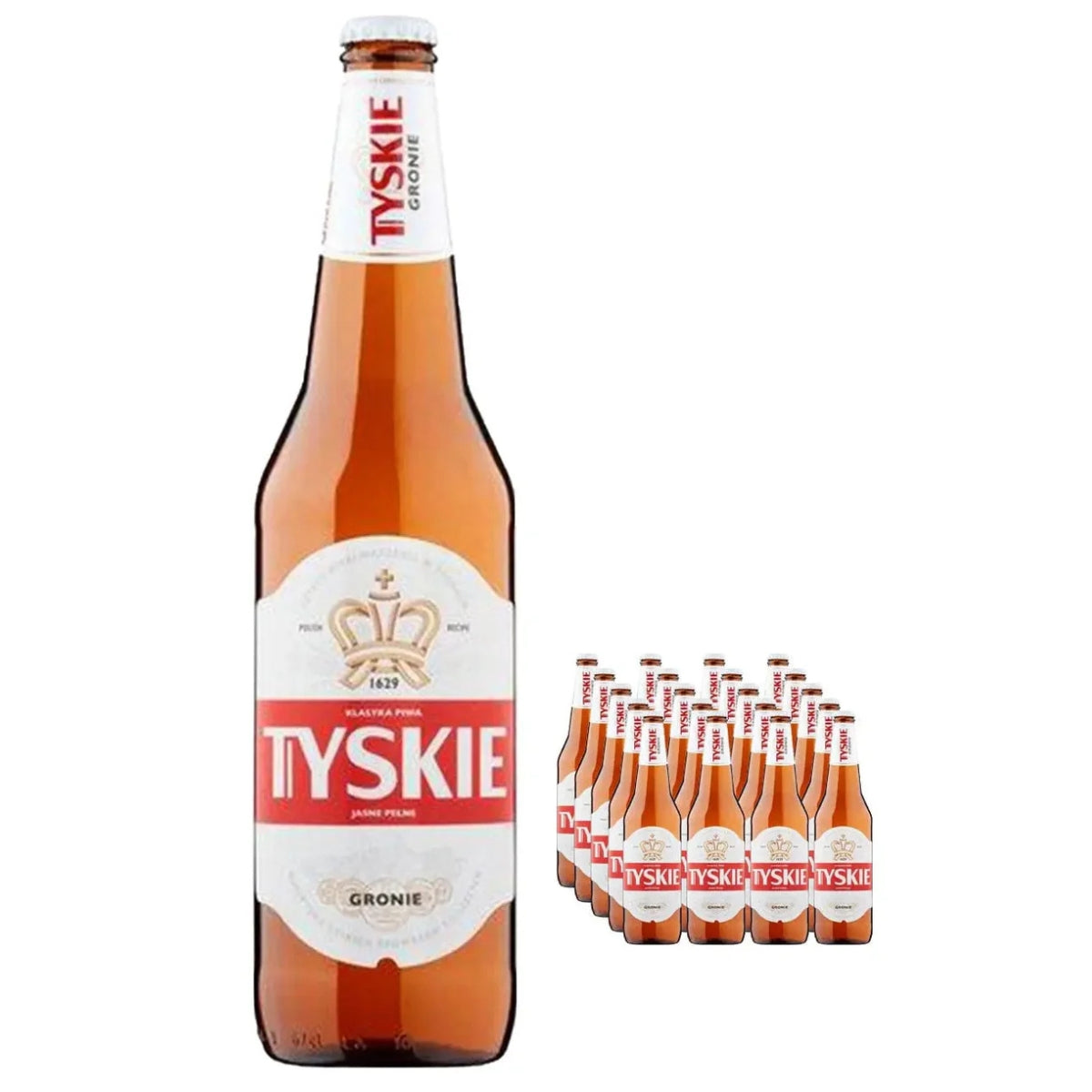 Tyskie 20 x 500ml nrb 5.0%**