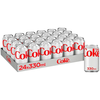 Diet Coke Cans 24 x 330ml