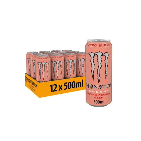 Monster Energy Ultra Peachy Keen 12 x 500ml