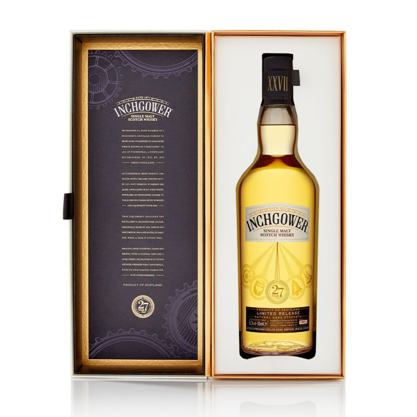 Inchgower 27 Year Single Malt Scotch Whisky 70cl