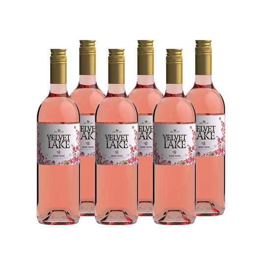 Velvet Lake Rose 6 x 75cl**