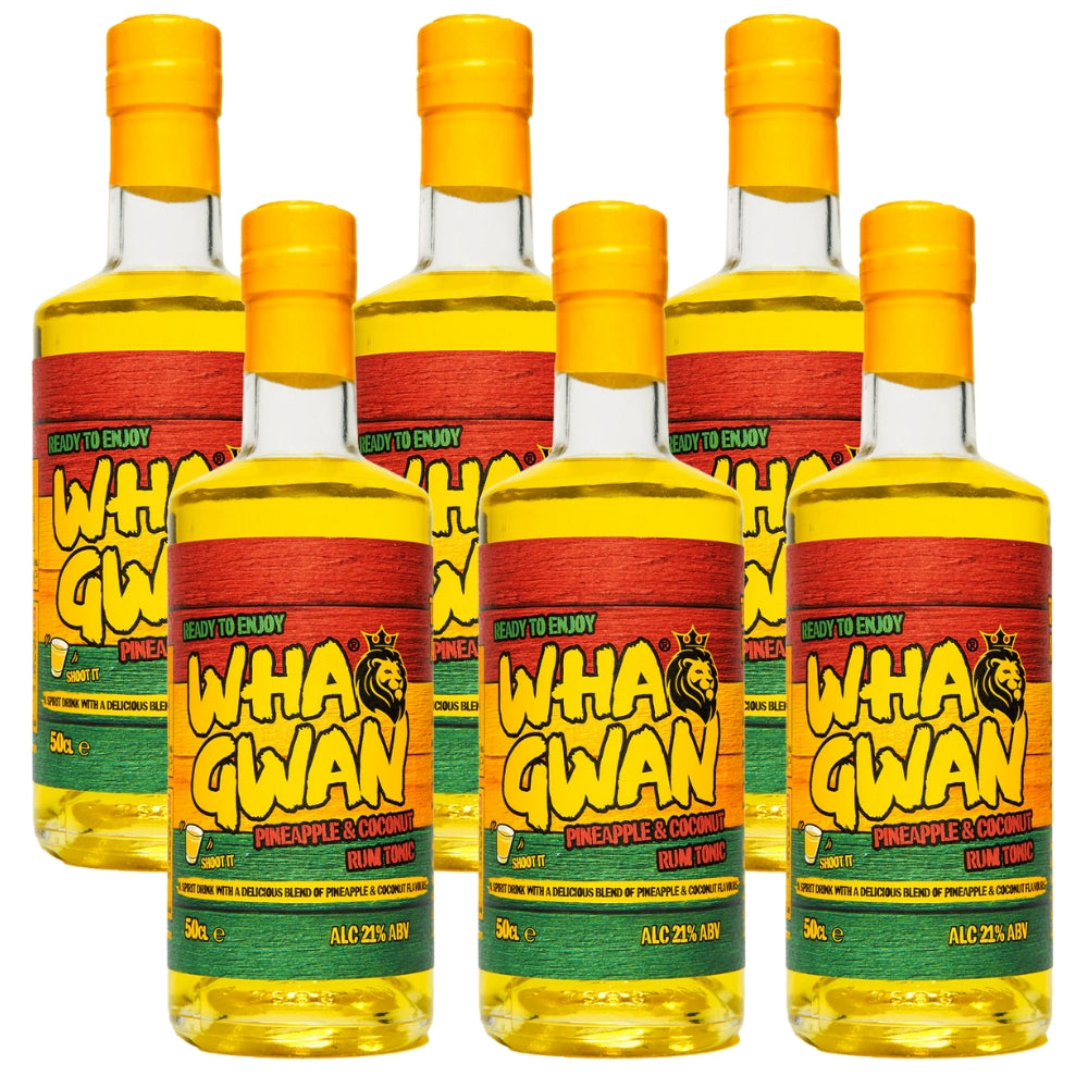 Whagwan Pineapple N Coconut Tonic 6 x 50cl