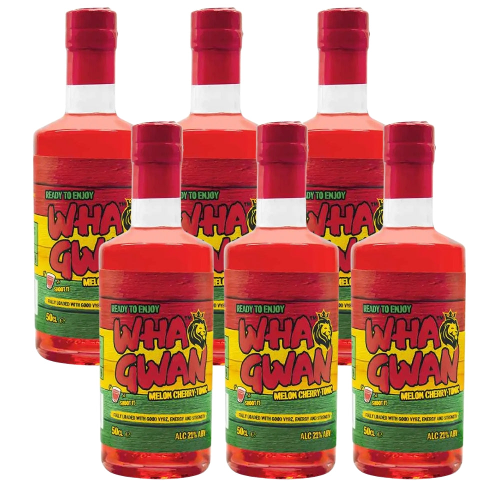 Whagwan Melon Cherry Tonic 6 x 50cl