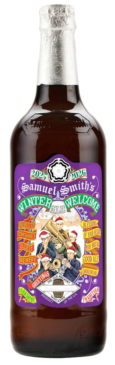 Samuel Smiths Winter Welcome Ale 12x 550ml