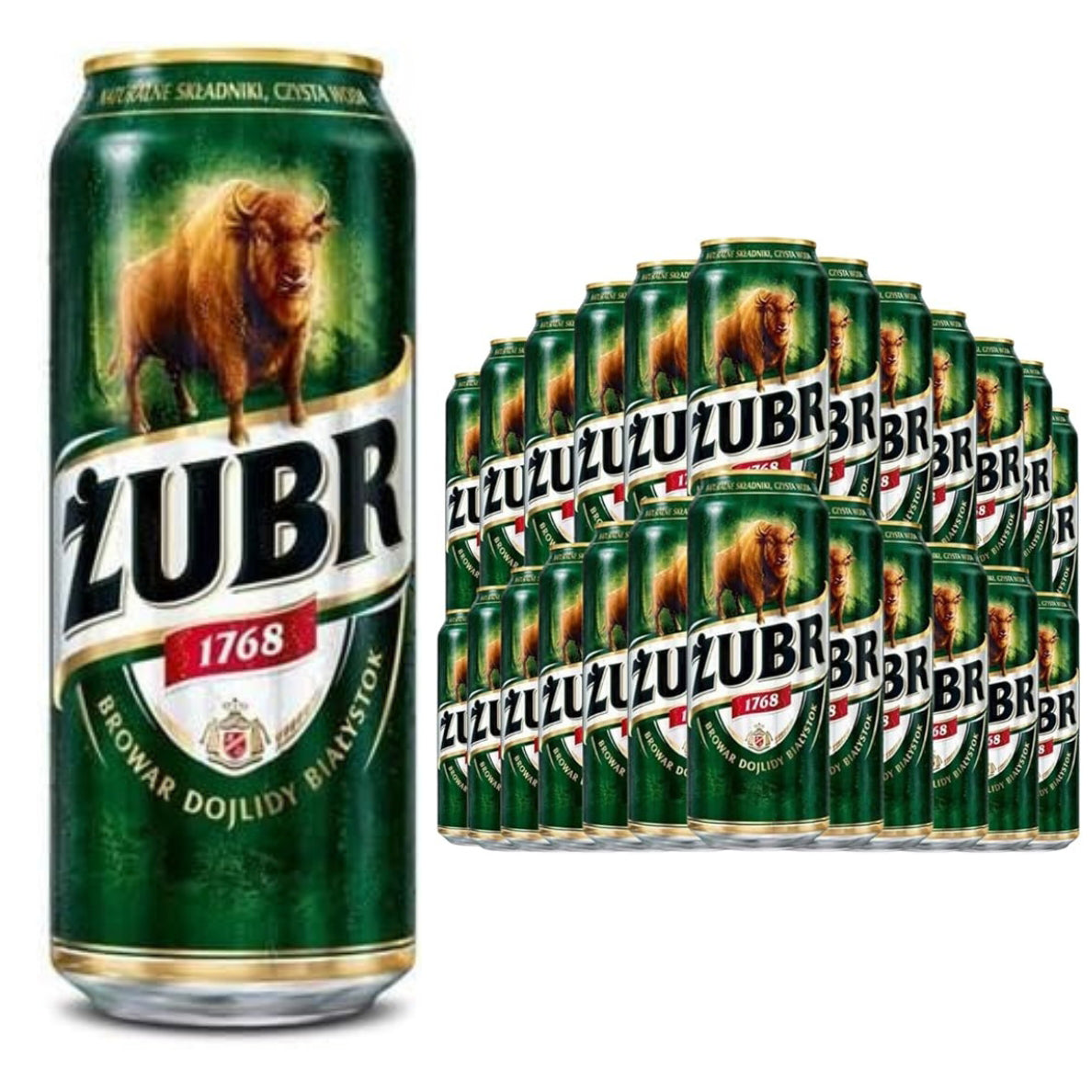 Zubr Cans 24 x 500ml 6.0%