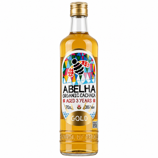 Abelha Organic 3 Year Gold Cachaca 70cl
