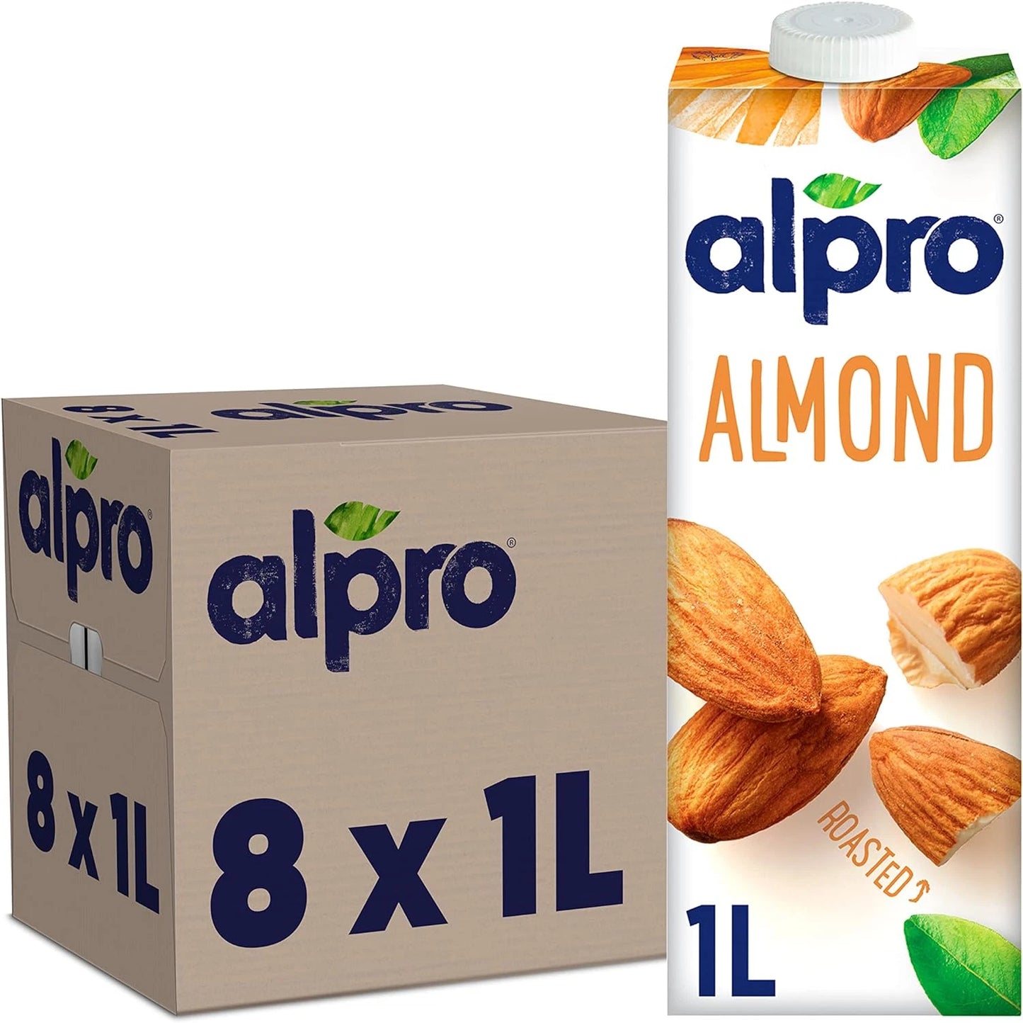 Alpro - Almond Original 8 x 1lt