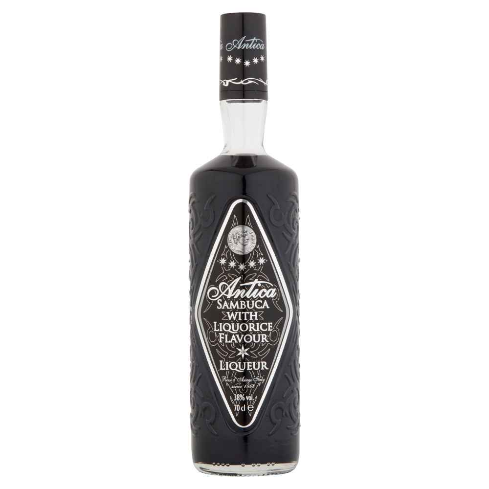 Antica Sambuca with Black Liquorice Flavour 70cl