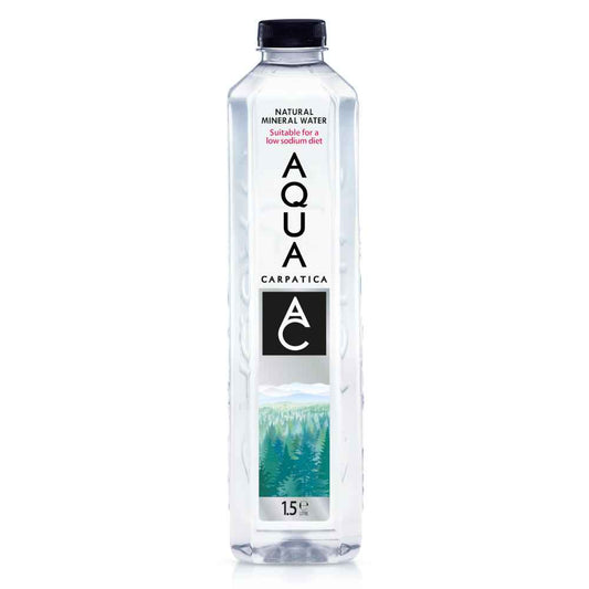 AQUA Carpatica Natural Still Mineral Water 6x 1.5Ltr