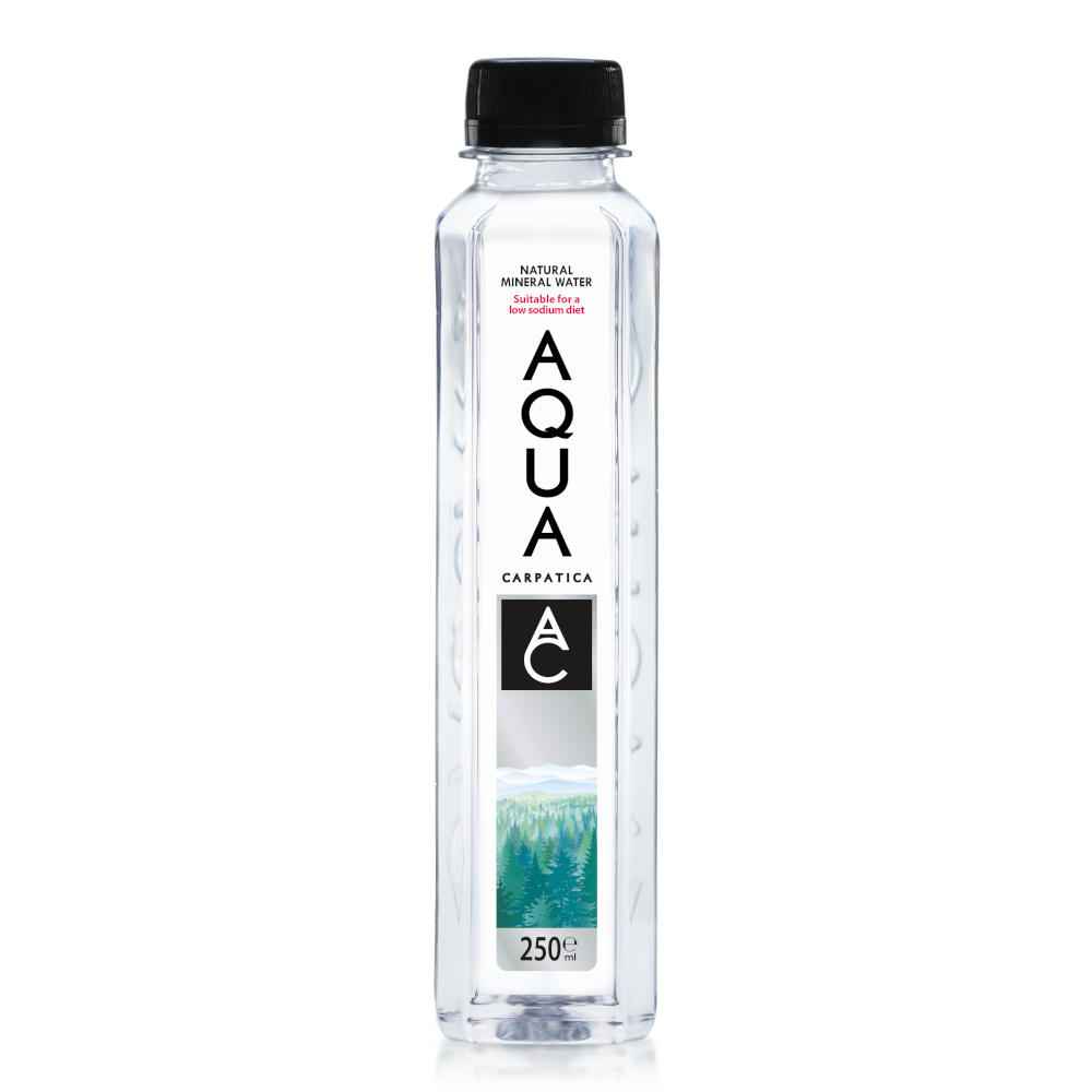 AQUA Carpatica Natural Still Mineral Water 24x 250ml