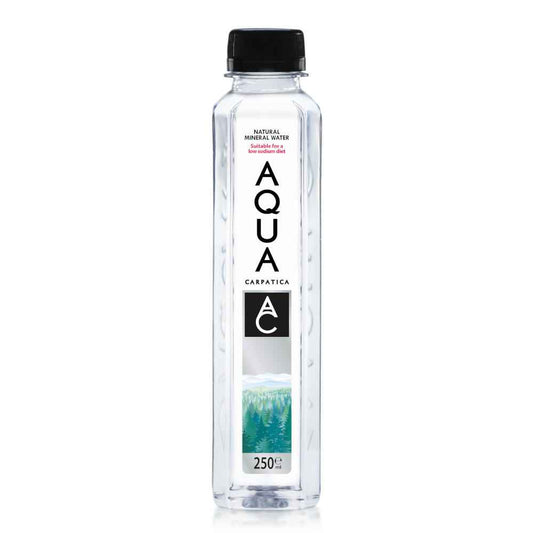 AQUA Carpatica Natural Still Mineral Water 24x 250ml
