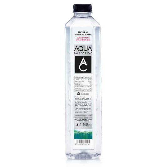 AQUA Carpatica Natural Still Mineral Water 6x 2Ltr