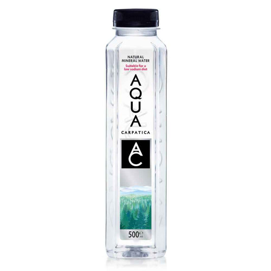 AQUA Carpatica Natural Still Mineral Water 12x 500ml