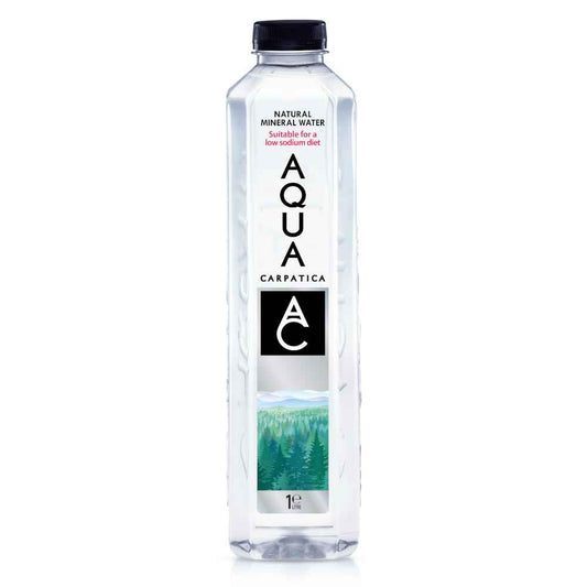 AQUA Carpatica Natural Still Mineral Water 6x 1Ltr