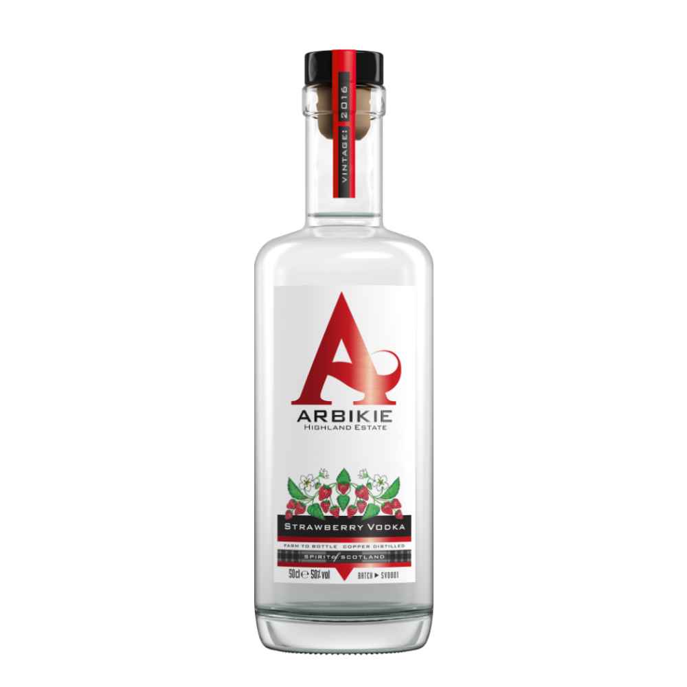 Arbikie Strawberry Vodka 50cl