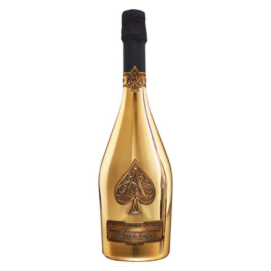 Armand de Brignac Ace of Spades Brut Gold Champagne 75cl Velvet Bag