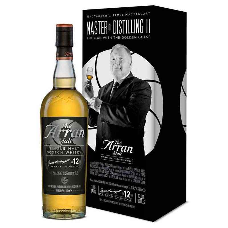 Arran James Mactaggart Master of Distilling Whisky 70cl