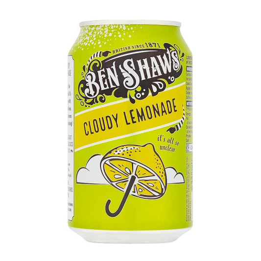 Ben Shaws Cloudy Lemonade Cans 24 x 330ml