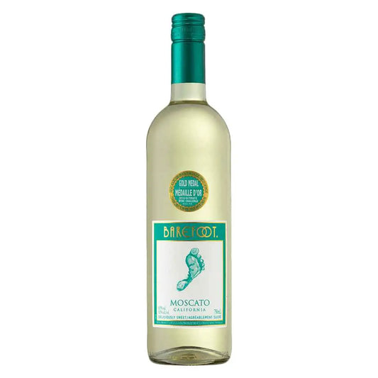 Barefoot Moscato Sweet White Wine 6 x 75cl