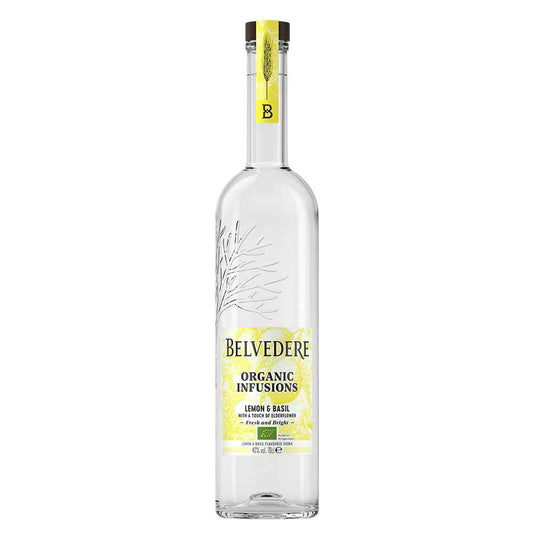 Belvedere Organic Infusions Lemon & Basil Vodka 70cl
