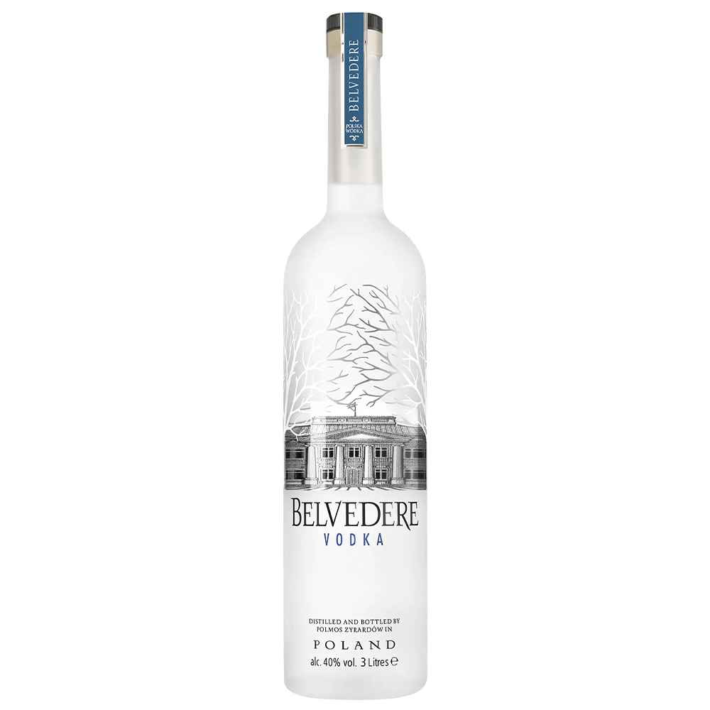 Belvedere Vodka 3Ltr Jeroboam Light Up Edition