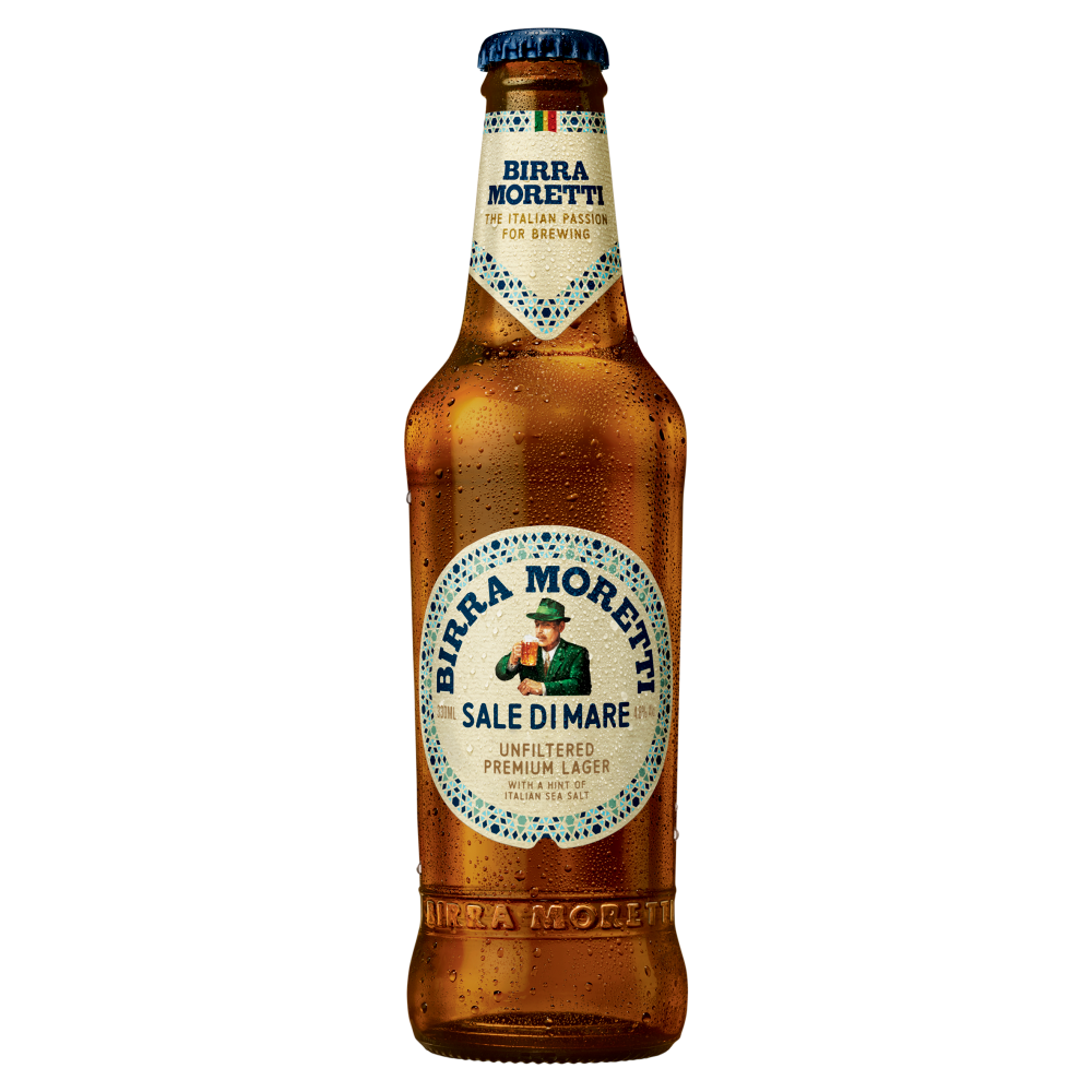 Birra Moretti Sale Di Mare Unfiltered Lager 24x 330ml