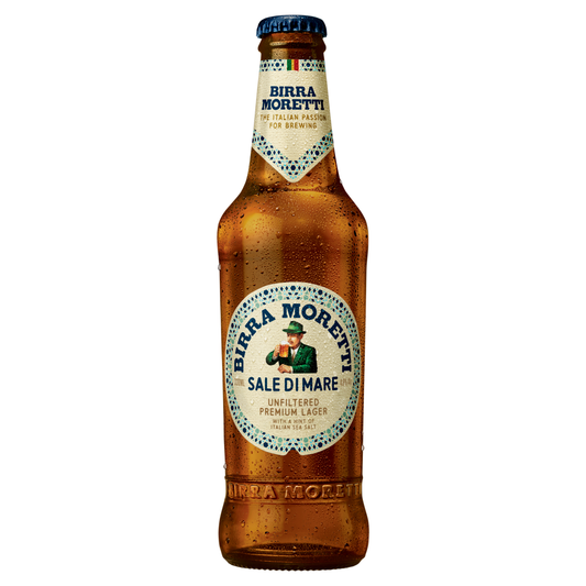 Birra Moretti Sale Di Mare Unfiltered Lager 24x 330ml