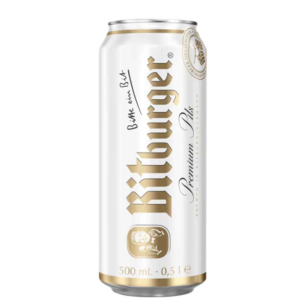 Bitburger Premium Lager 24x 500ml Cans