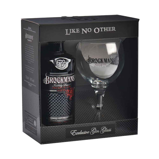 Brockmans Gin 70cl Gift Pack