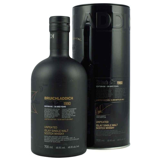 Bruichladdich Black Art 6 26 Year 1990 Whisky 70cl