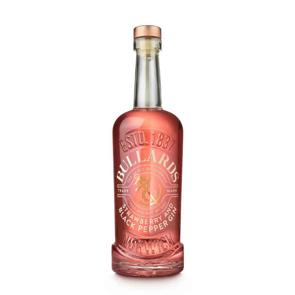 Bullards Strawberry & Black Pepper Gin 70cl