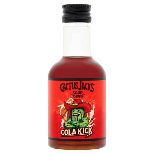 Cactus Jack Cola Kick Sour Schnapps 5cl Miniature
