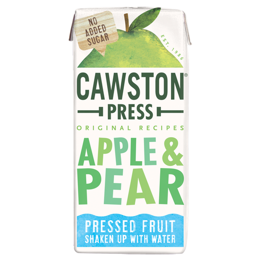 Cawston Press Apple & Pear Juice 18x 200ml