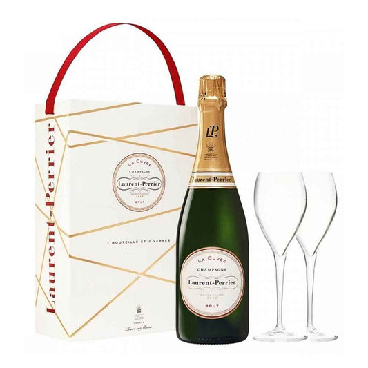 Champagne Laurent Perrier La Cuve 75cl Gift Set