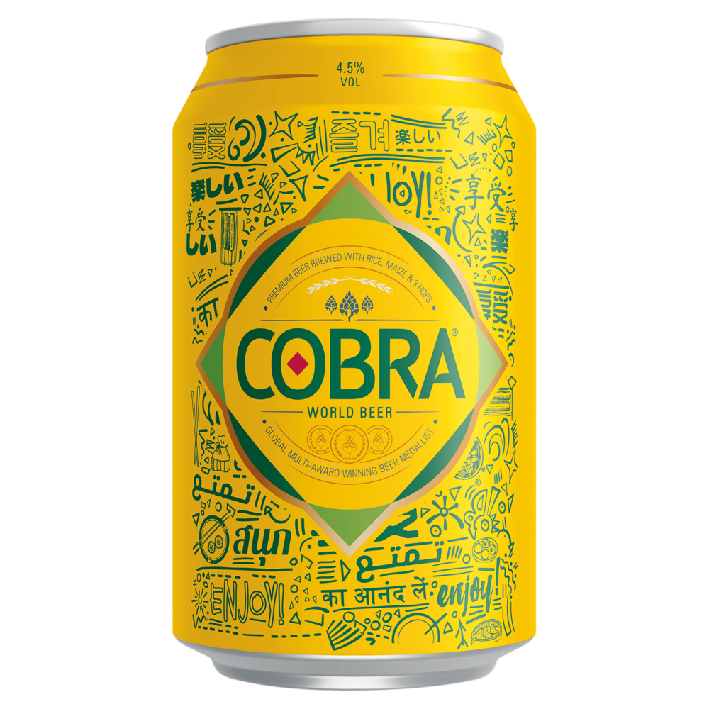 Cobra Premium Lager 24x 330ml Cans