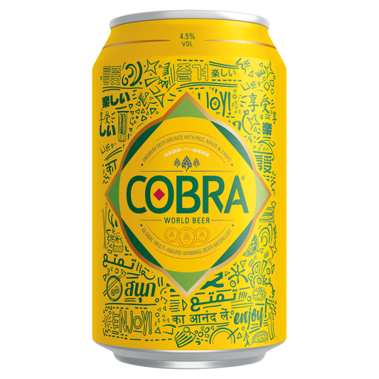 Cobra Premium Lager 24x 330ml Cans